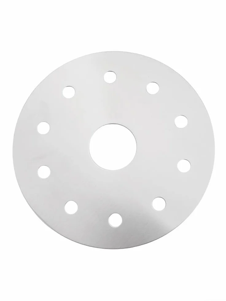 Piastra adattatore a disco in acciaio inox per piano cottura a induzione, foglio magnetico
