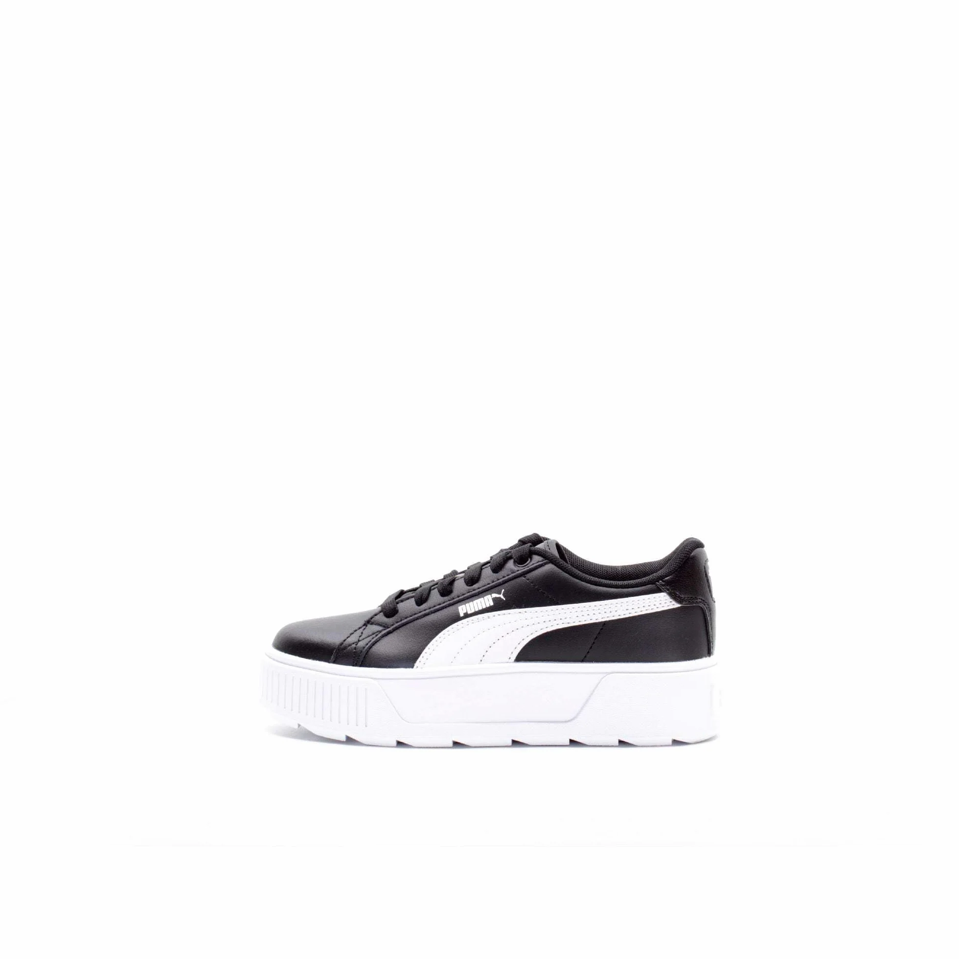 Puma Karmen L Jr, Scarpe da Tennis Unisex Bambini, Nero Bianco, 39 EU