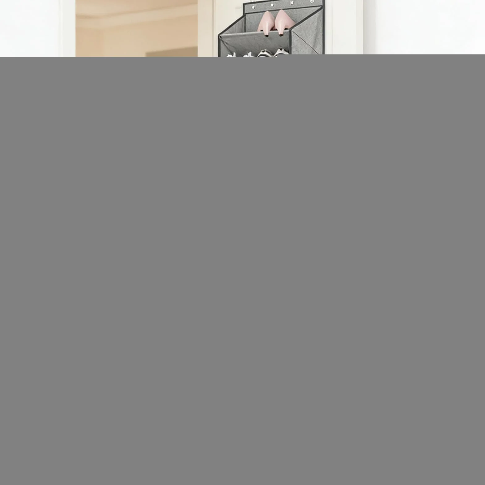 Generico Portascarpe Da Porta,Appendino Da Parete Per Conservazione A 8 Livelli | Organizzatore Scarpe Per Armadio Con Tasche Ampie E Profonde | Per Armadio Parete Porta Camera Da Dormitorio Stivali