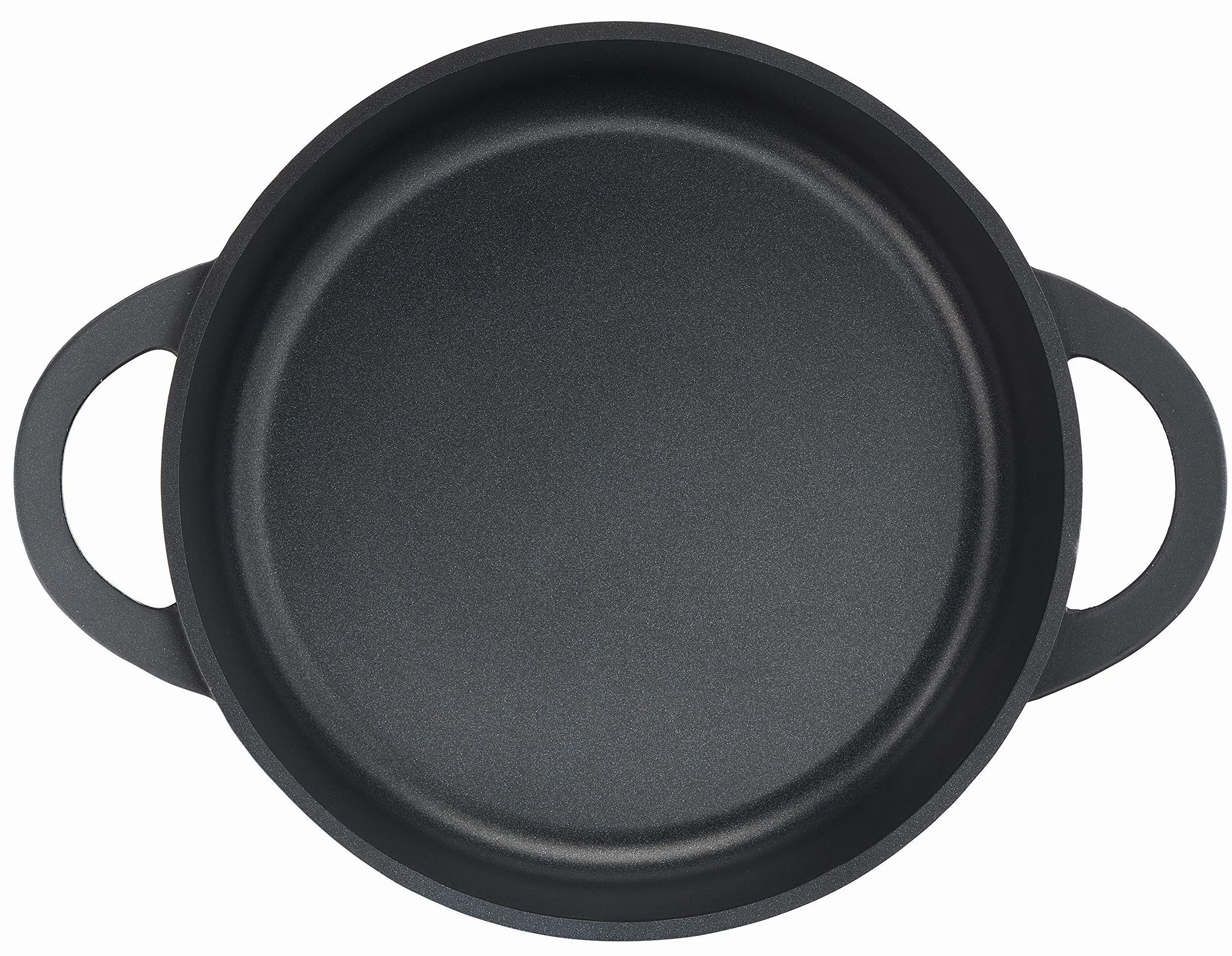 Tefal Trattoria E21872 Padella con Coperchio in ghisa, Alluminio, Nero