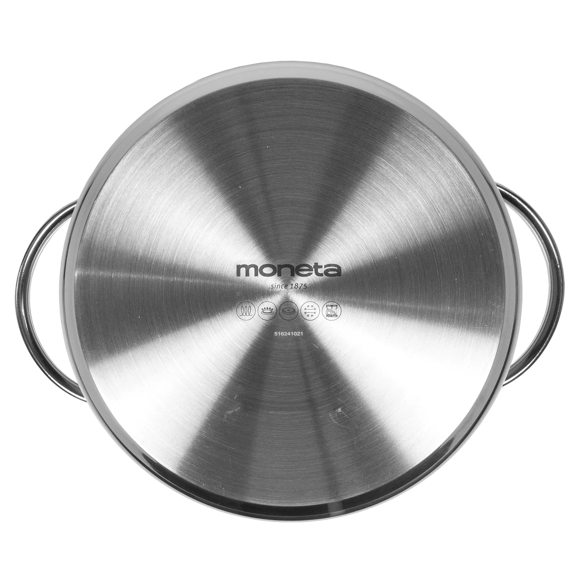 Moneta Allegro Pastaiola 22cm in Acciaio Inox per tutti i Fuochi 5,9 Litri