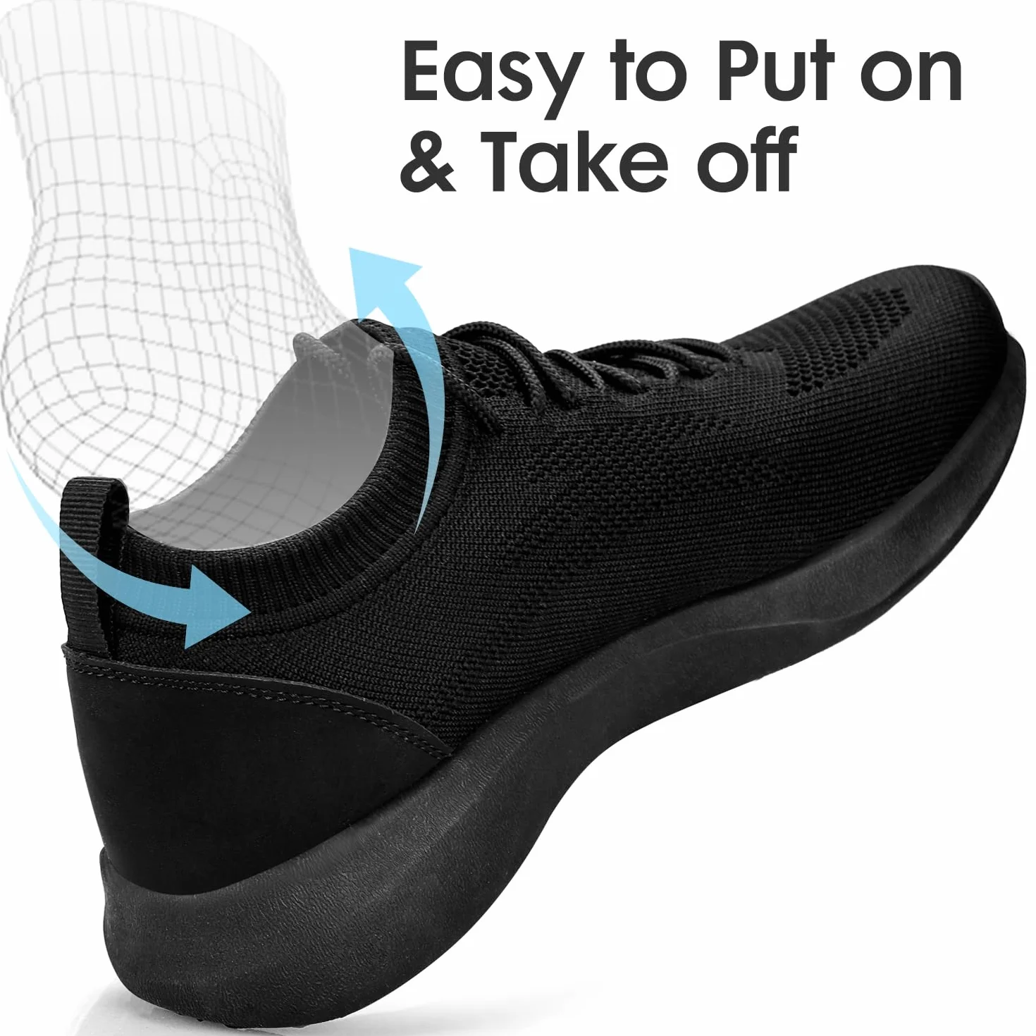 Scarpe Uomo Running Leggere Traspiranti per Corsa Palestra Camminata