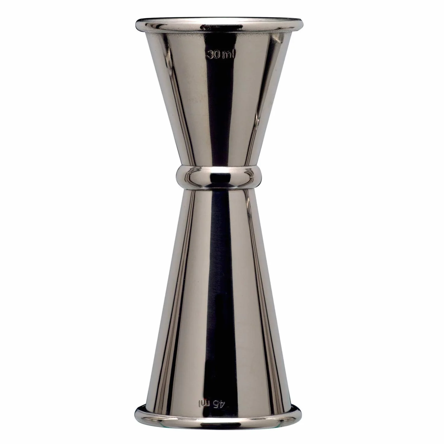 Misurino Cocktail Acciaio Inox 30/45ml Jigger Japan Style Professionale per Bar