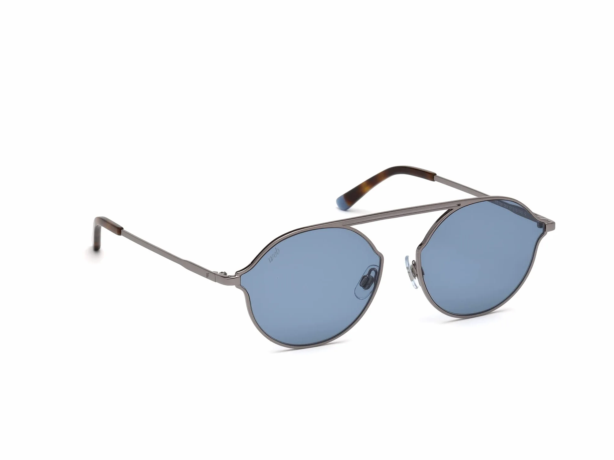 Web Unisex Adulto WE0198 08V 57 Montature Grigio Antracite LucBlu