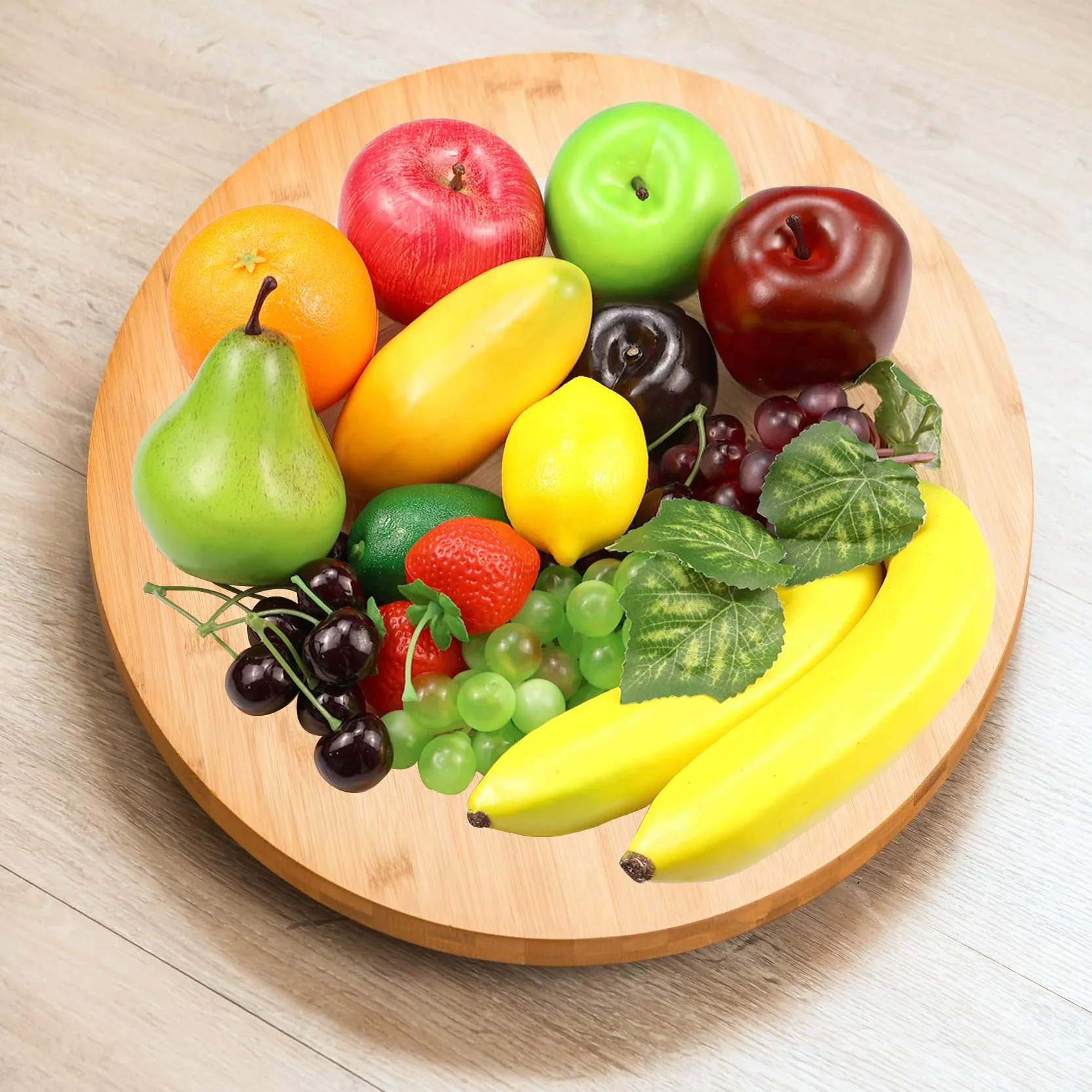 Frutta Finta Realistica 20 Pezzi Decorazione Mela Banana Cucina Feste Casa