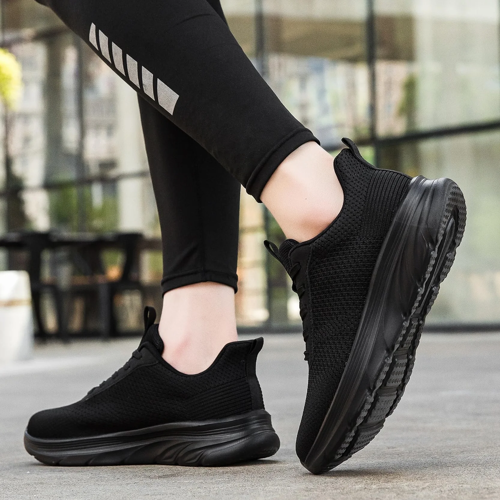 DimaiGlobal Sneakers Uomo Scarpe Running Leggeri Traspiranti Slip-On