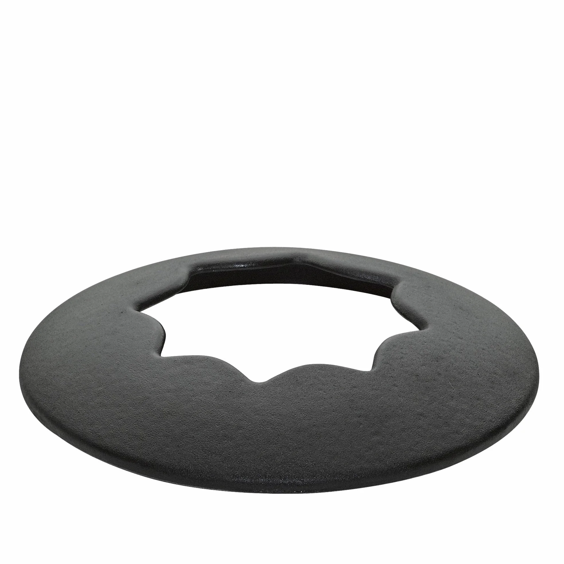 Set fonduta in ghisa GRENOBLE nero, Ø 15,5 cm con 8 forchette per fonduta
