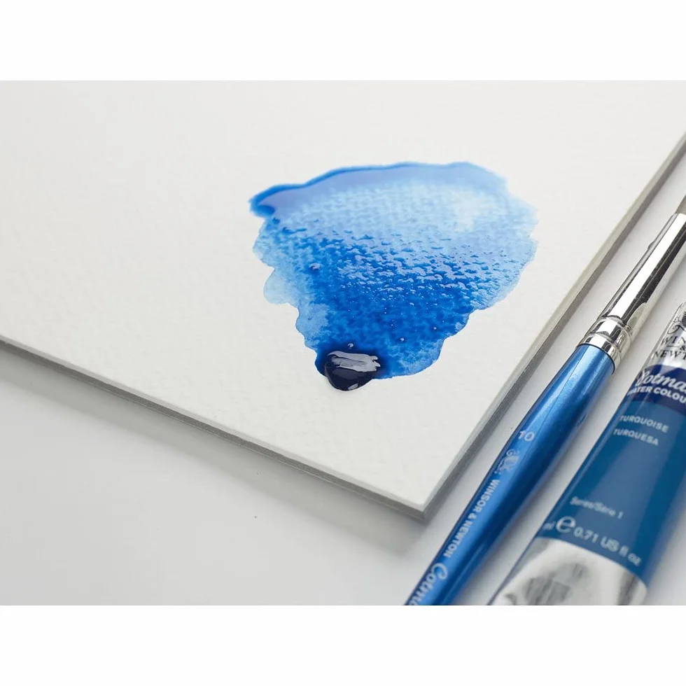 Winsor & Newton Carta per Acquarello Grana Fine 300gr A4 Blocco 12 Fogli
