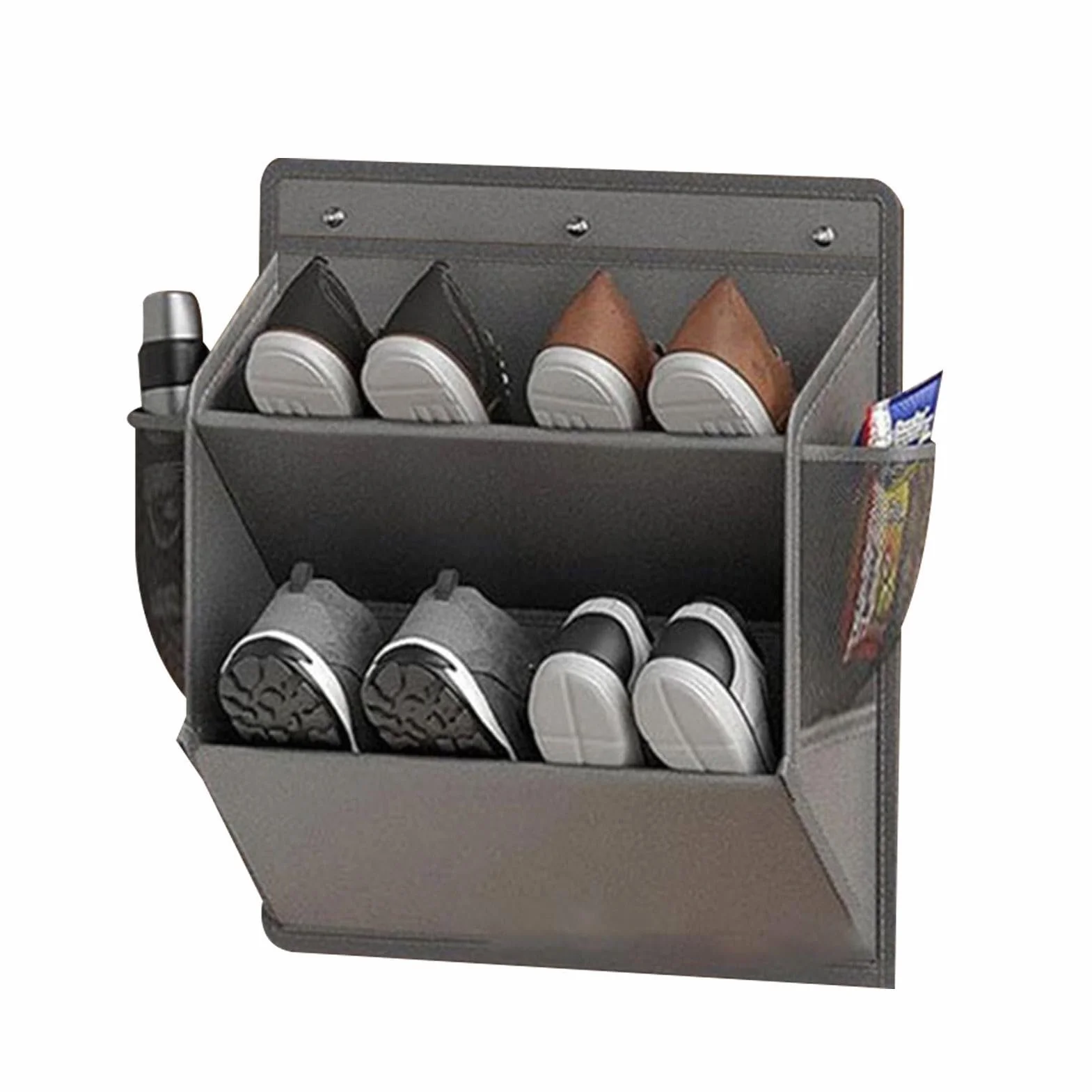 Organizer da Appendere per Camper con Tasche Grandi Profonde per Scarpe, Portaoggetti Adesivo per Armadio, Bagno
