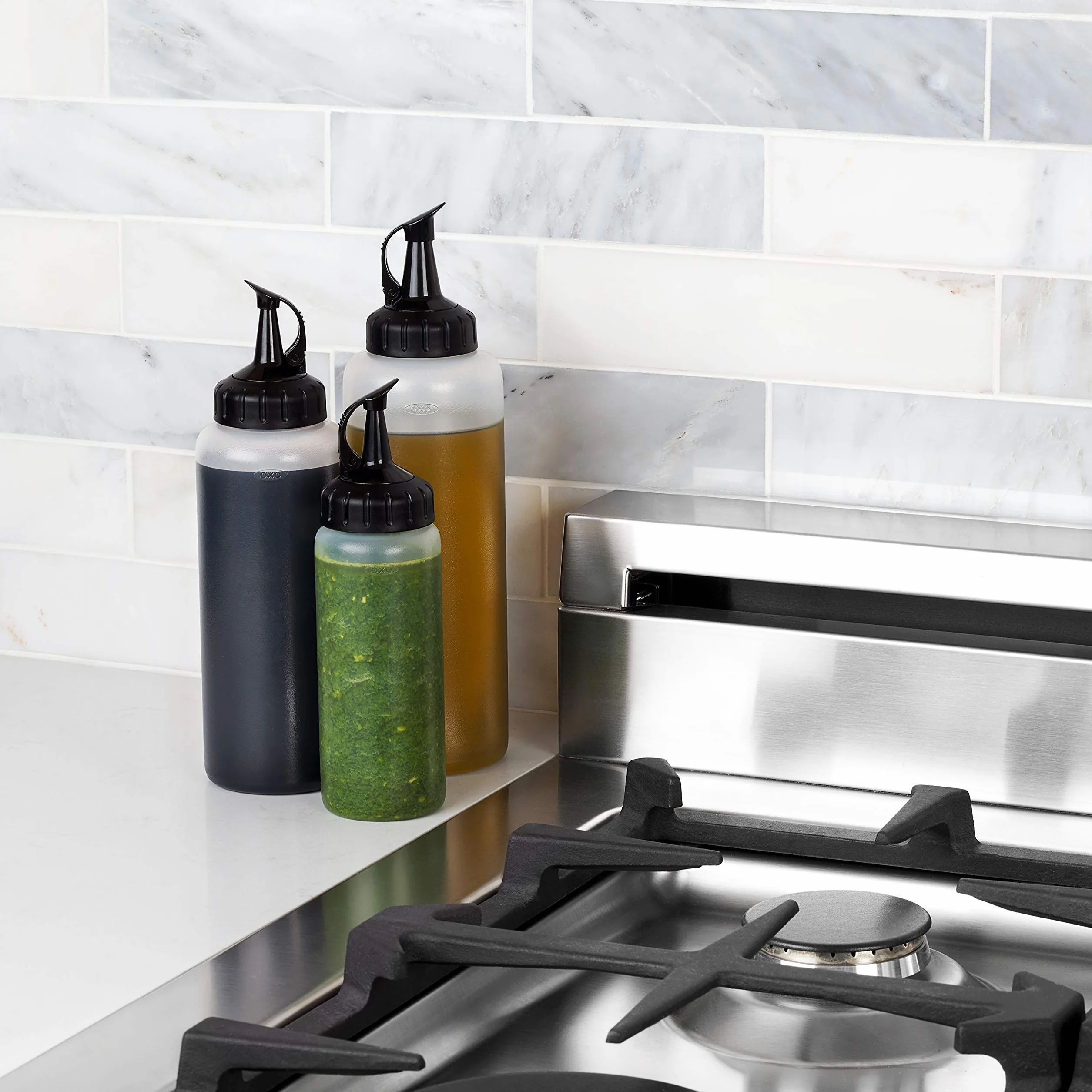 OXO Good Grips Flacone Dosatore morbido da Chef, Medio