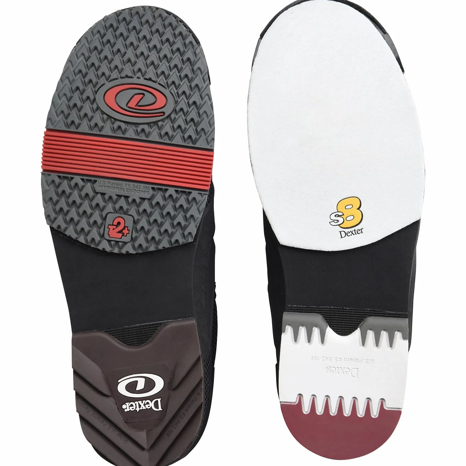Dexter SST 8 Power Frame Boa Scarpe da Bowling Uomo Grigio Nero