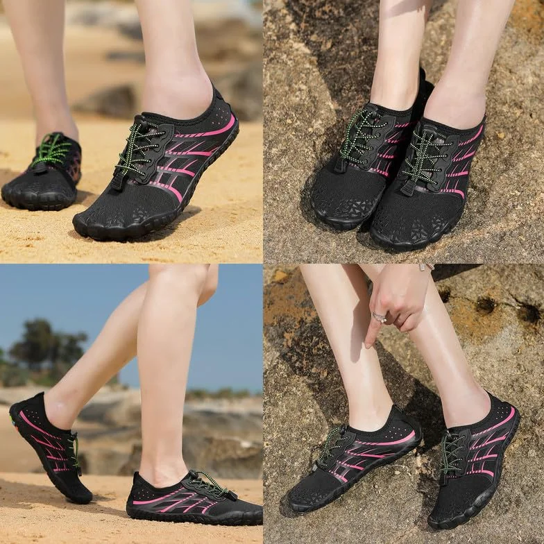 Scarpe Barefoot Unisex Acqua Scoglio Spiaggia Surf Bagno Yoga Sport Outdoor Asciugatura Rapida Leggero 37-42 EU