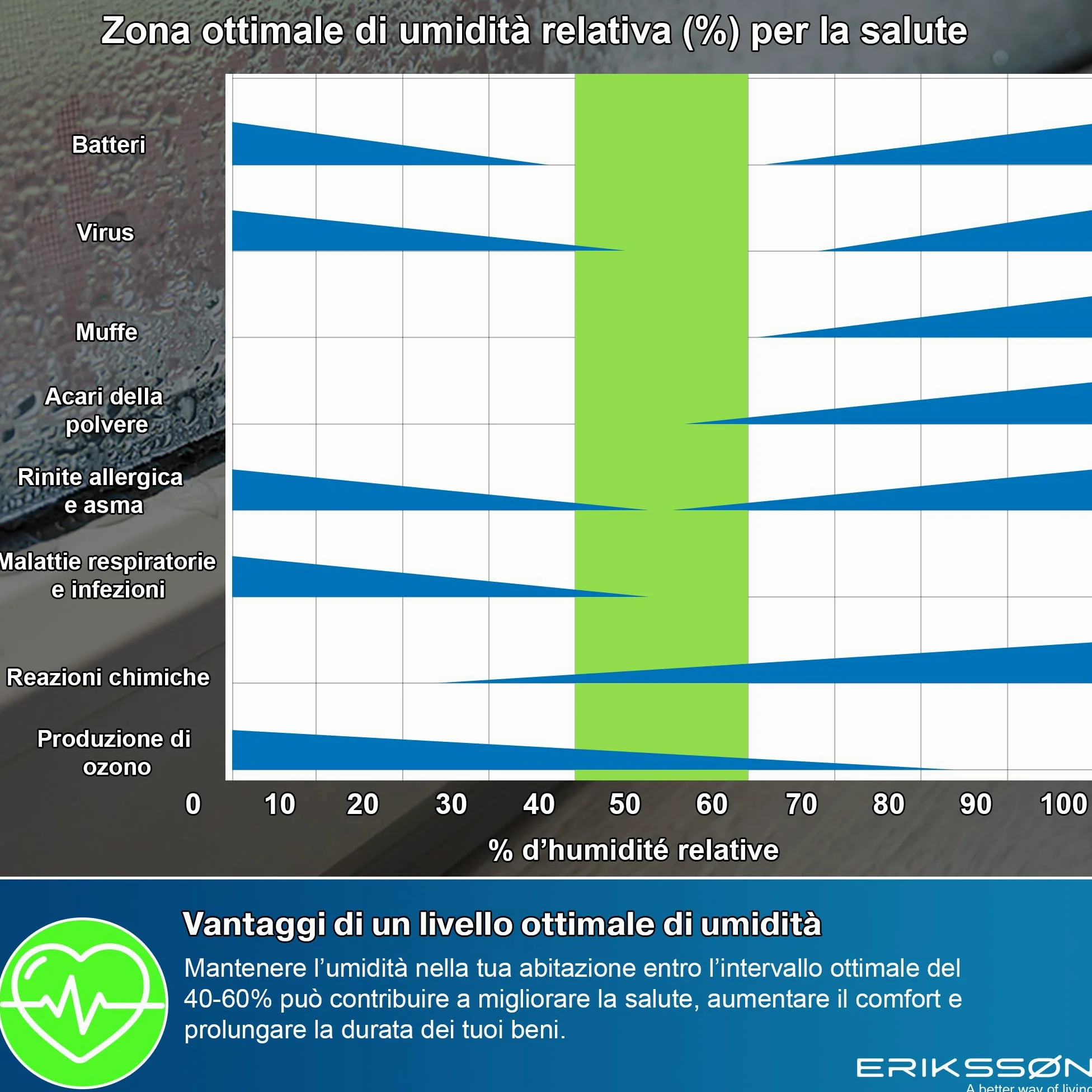 Deumidificatore con display LED, timer e blocco bambini | Rimuove 16 litri di umidità ogni 24 ore | Per stanze di circa 70 m² (140 m³) | risparmio energetico con sensore di umidità