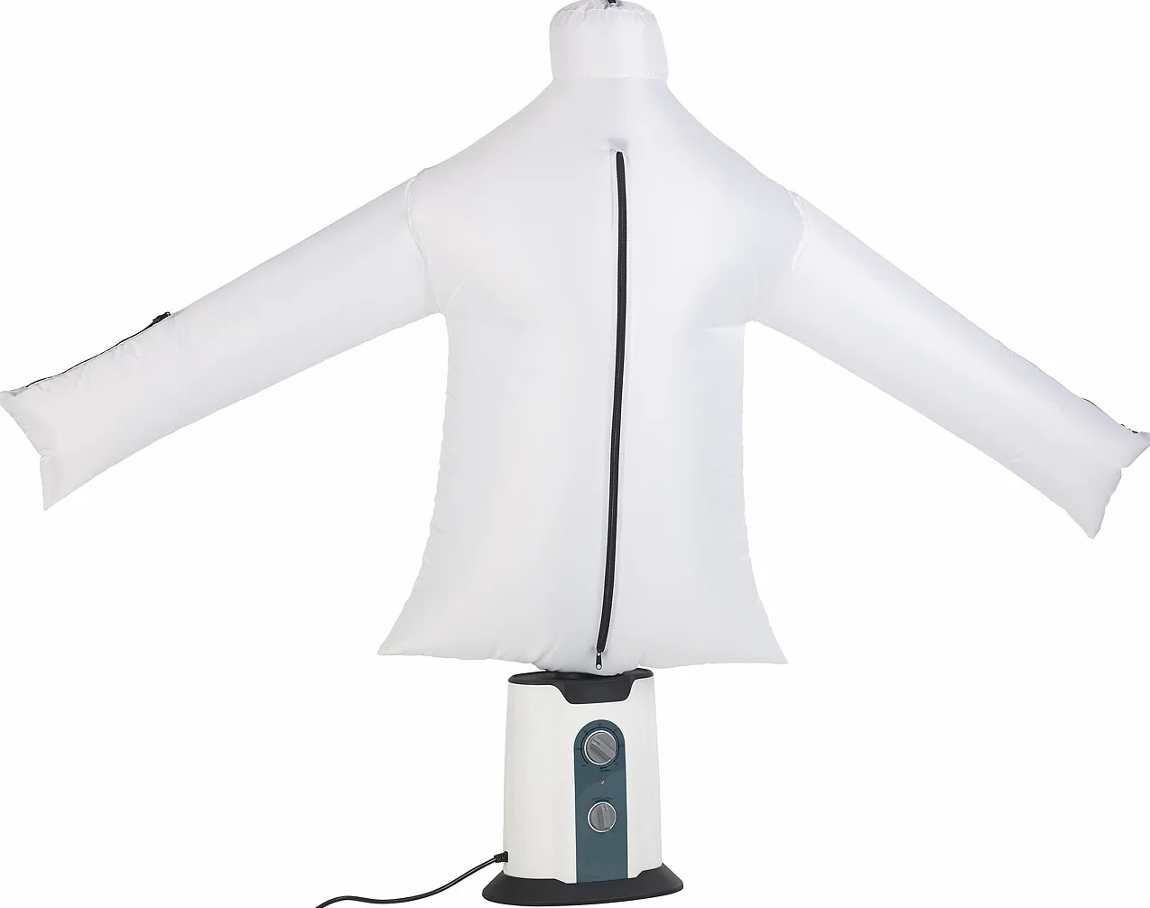 Sichler Haushaltsgeräte Sistemi di stiratura - manichino per camicie: Manichino con ventilatore ad aria calda, Stendibiancheria, timer regolabile fino a 3 ore (con supporto)