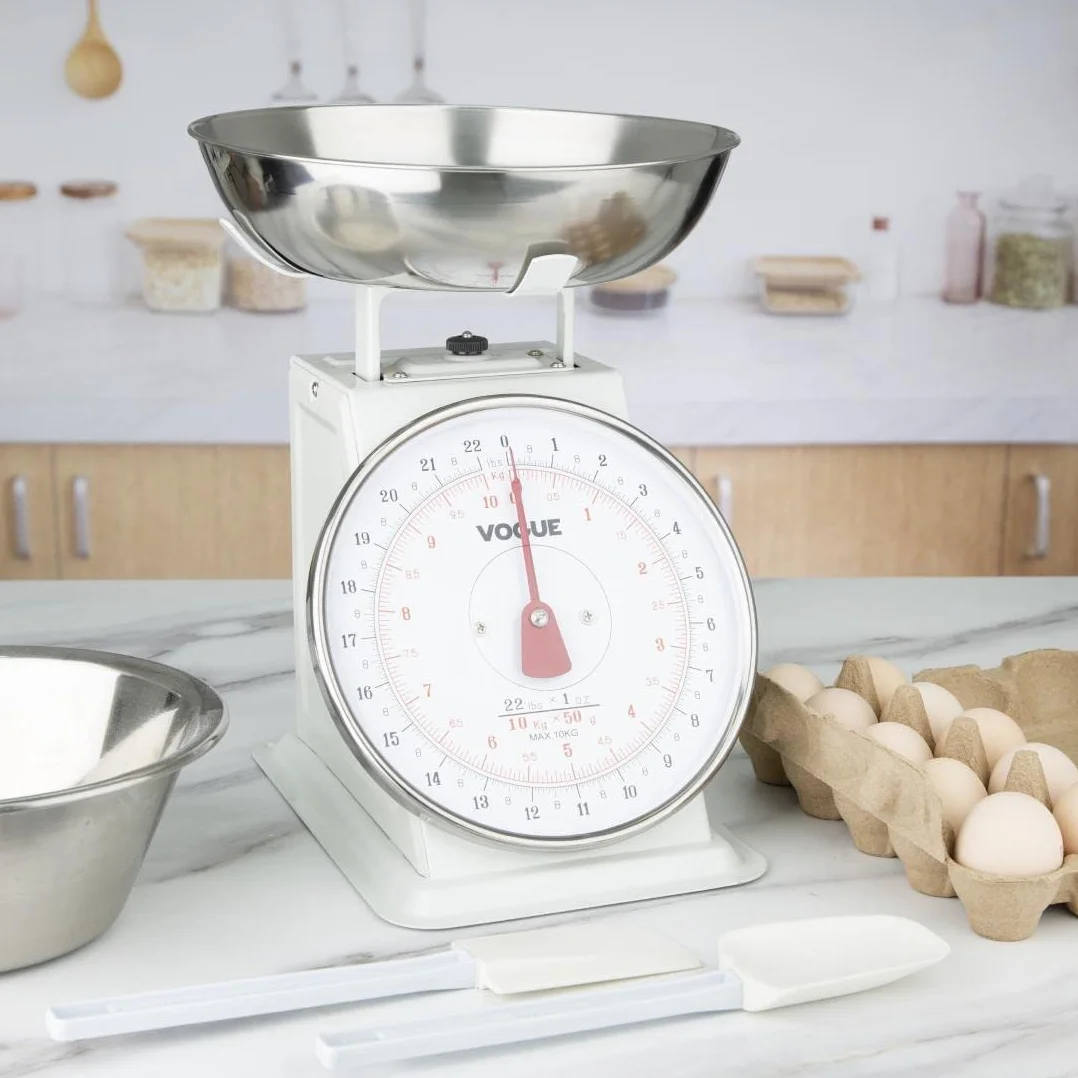 Weighstation Bilancia da Cucina Resistente da 10 kg con Acciaio Inossidabile
