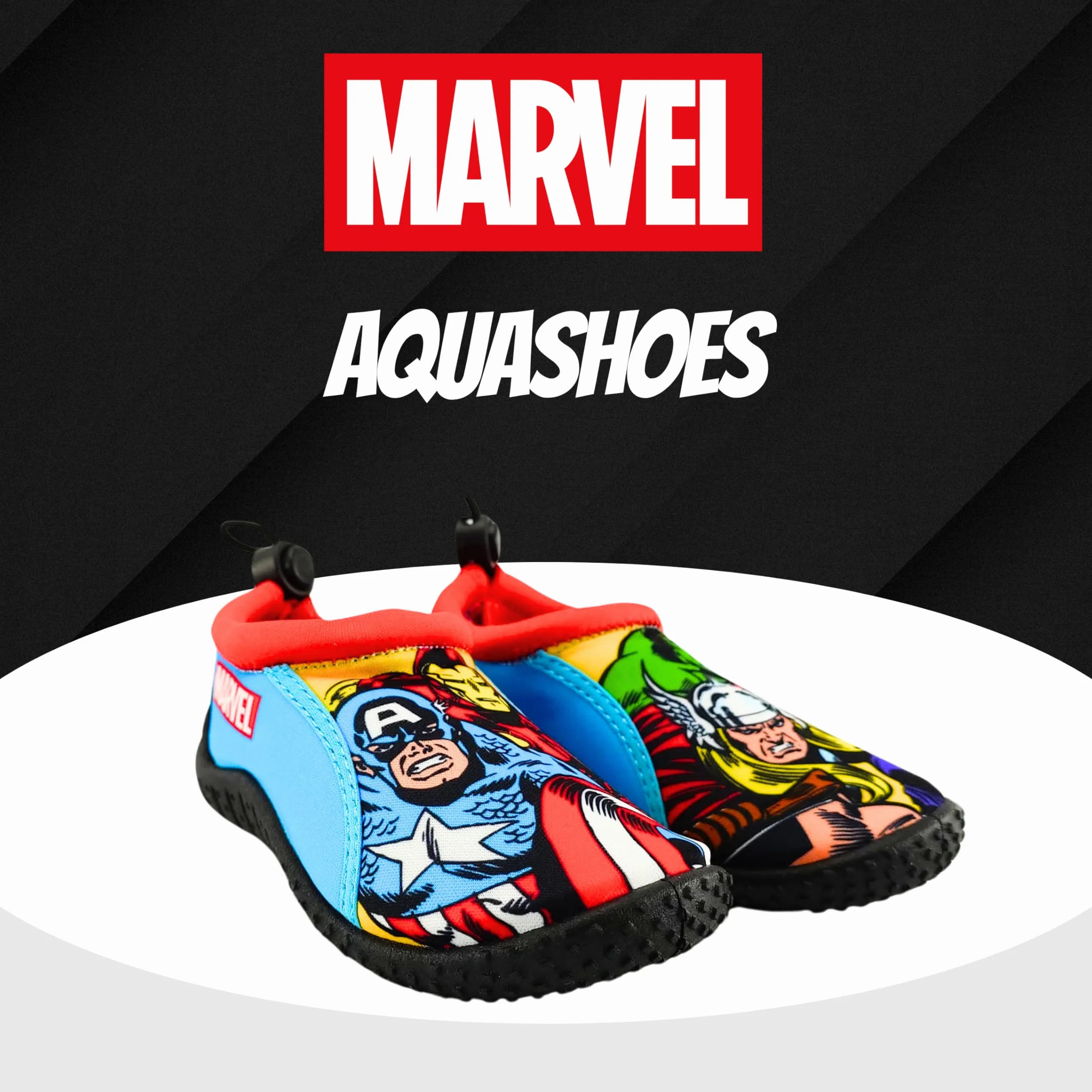 Marvel Avengers Sandali Acqua Ragazzi Antiscivolo Scarpe Taglie EU 24-34