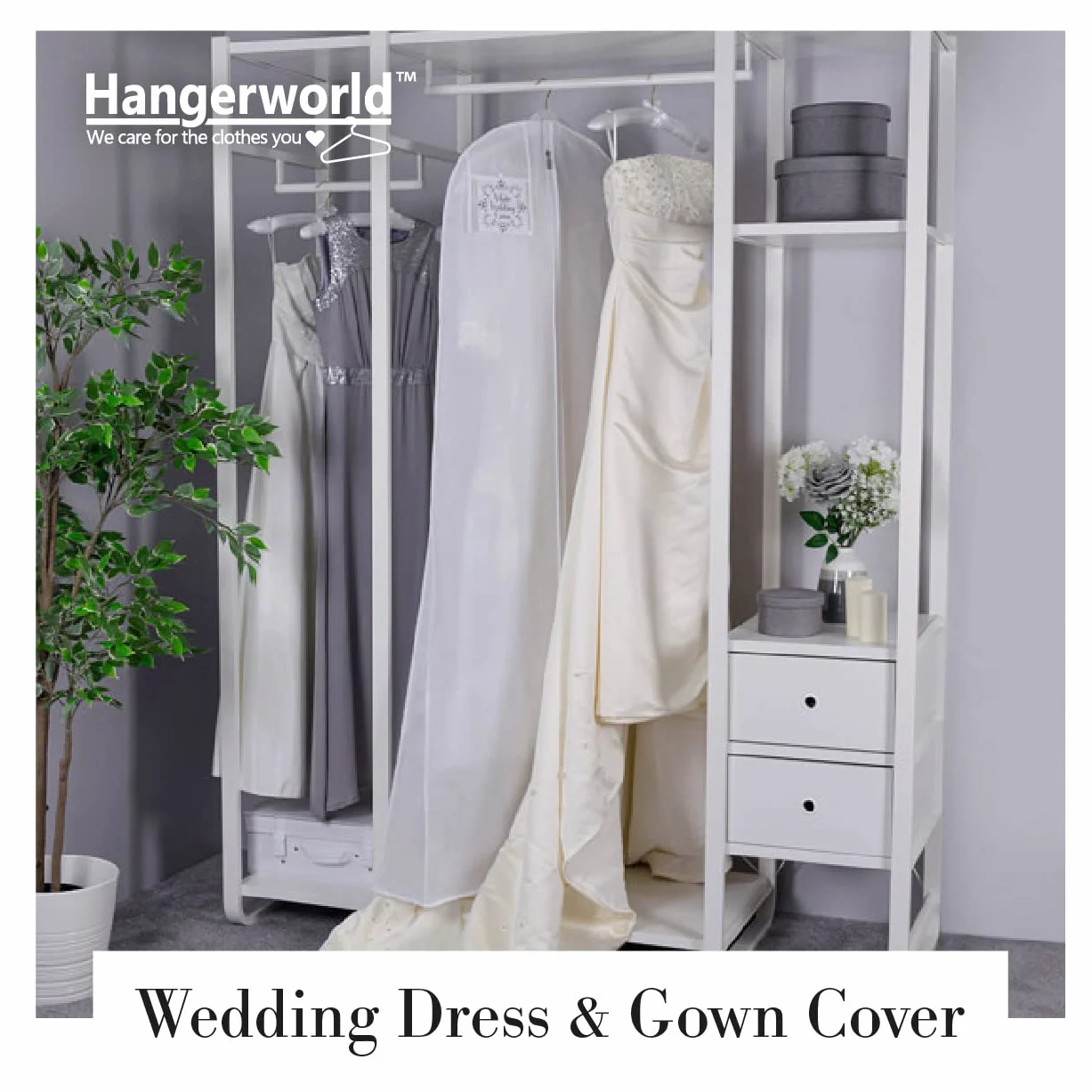 Hangerworld- Porta abito da sposa