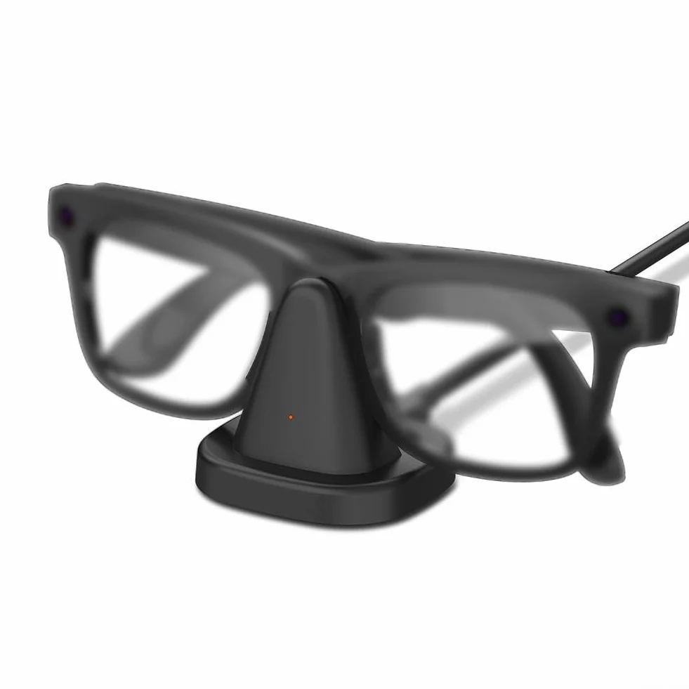 Stazione di ricarica RayBan per occhiali Meta Smart AI, base di ricarica rapida antiscivolo
