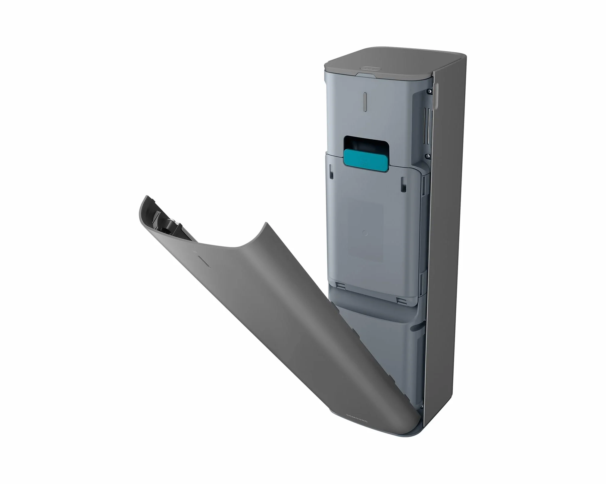 SAMSUNG Clean Station VCA-SAE901/WA 350 W Jet 90 Automatyczne Opróżnianie Filtr HEPA Srebrny (Odnowiony)