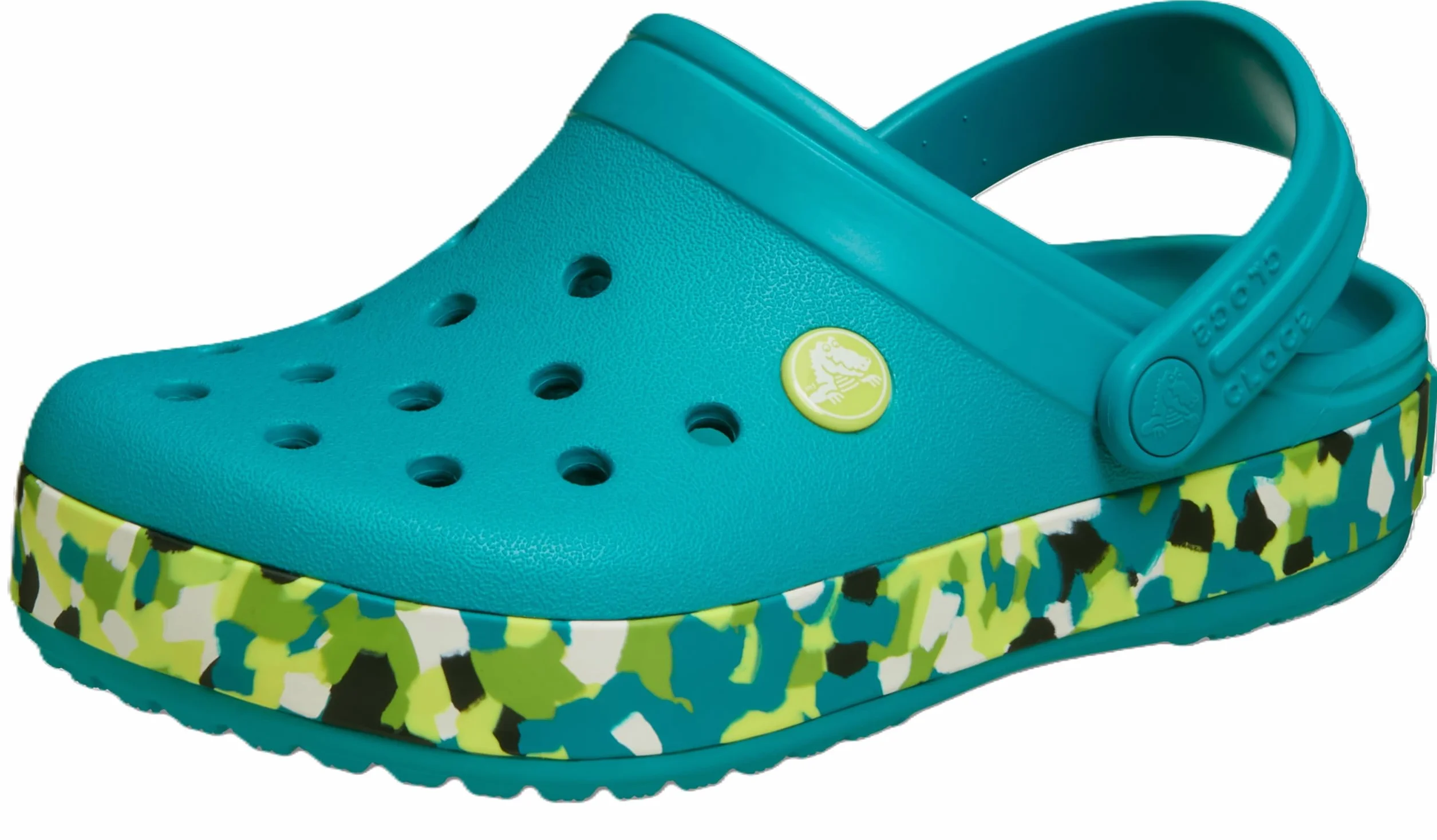 Crocs Crocband Confetti Band Clog K ZoccoliUnisex - Bambini e Ragazzi