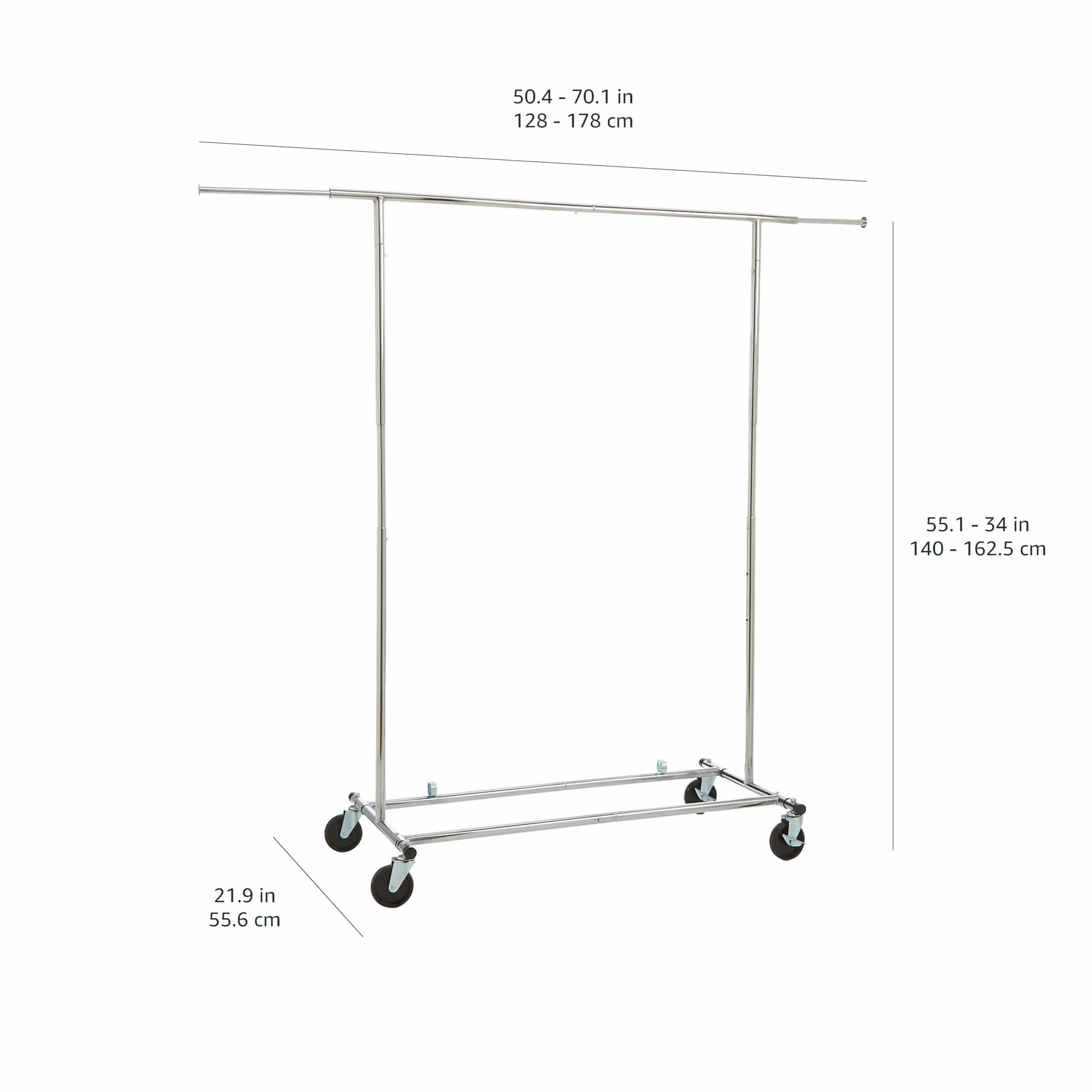 Amazon Basics Stand appendiabiti, Cromato