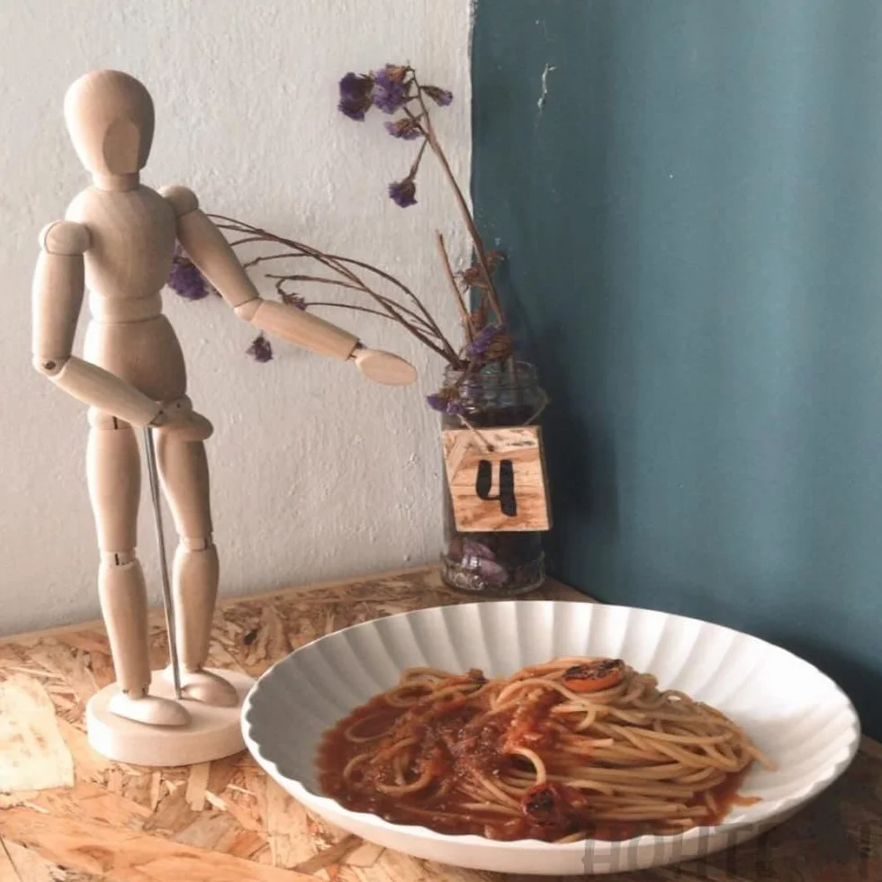 Dosaspaghetti in acciaio inox, per misurare la pasta lunga, utensile da cucina, per spaghetti, con 4 fori di misurazione (misura fino a una porzione per quattro adulti)