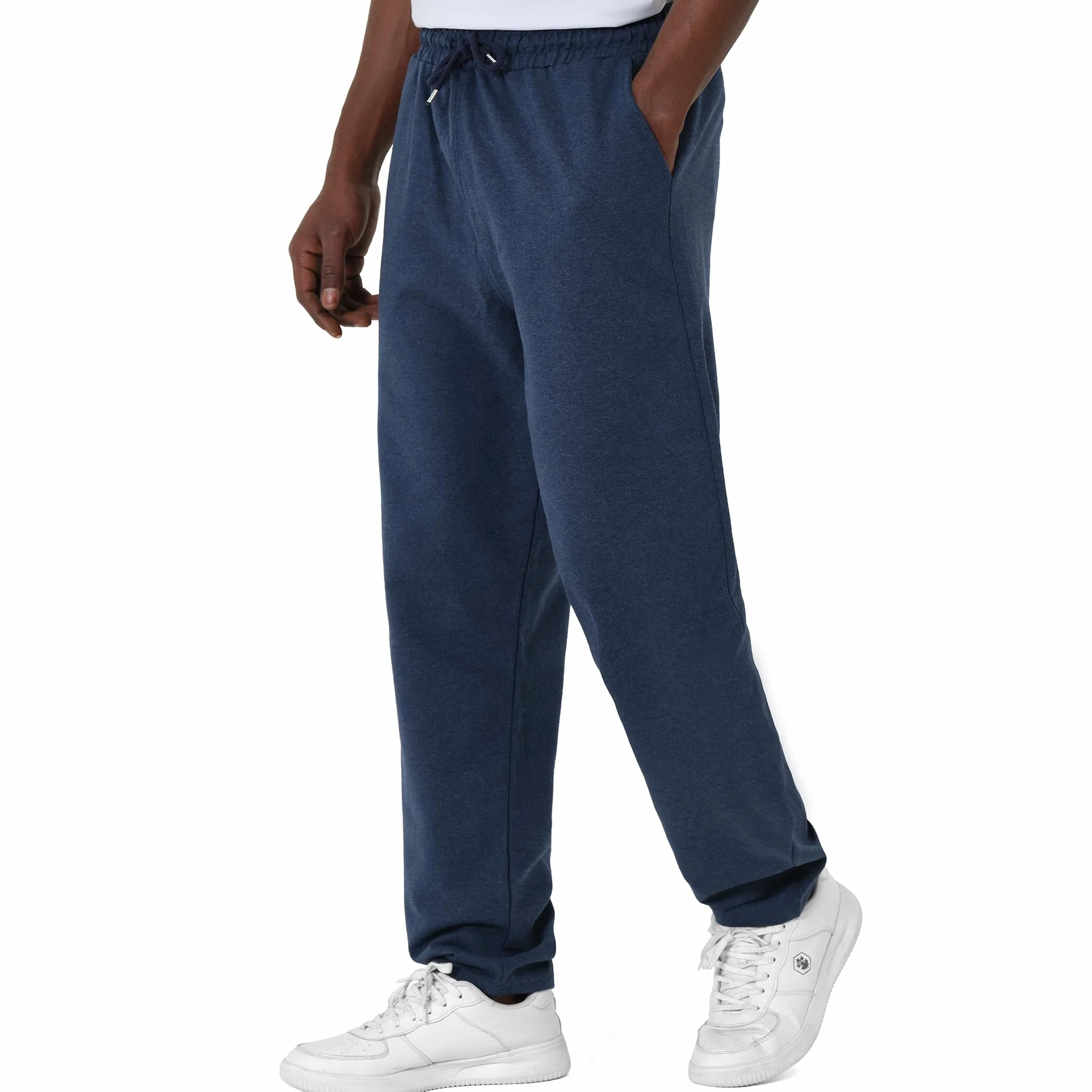 ROSS CAMP Pantaloni da Jogging da Uomo - Pantaloni Sportivi Lunghi in Cotone, Jogger da Viaggio Moderni