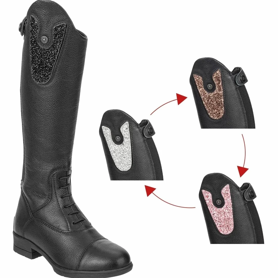 Suedwind Patch zastępczy do butów jeździeckich NOVA KIDS Fun Leather dla dzieci, rzep, wiele wzorów, rozmiar uniwersalny