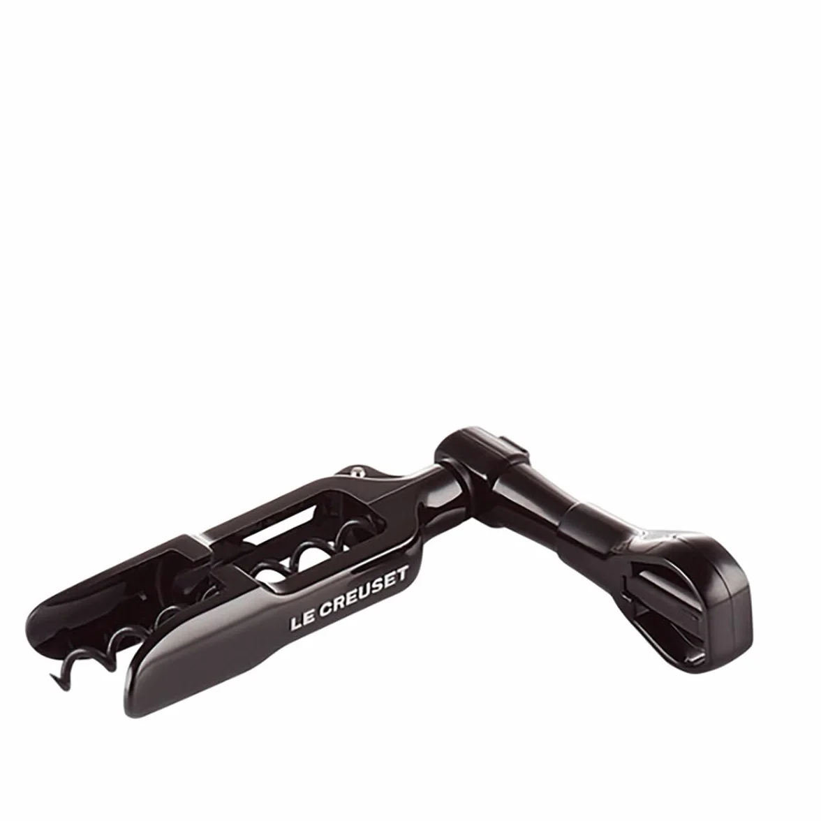 Le Creuset Levatappi Modello tascabile PM-100, Plastica, Nero lucido, 49100001400100
