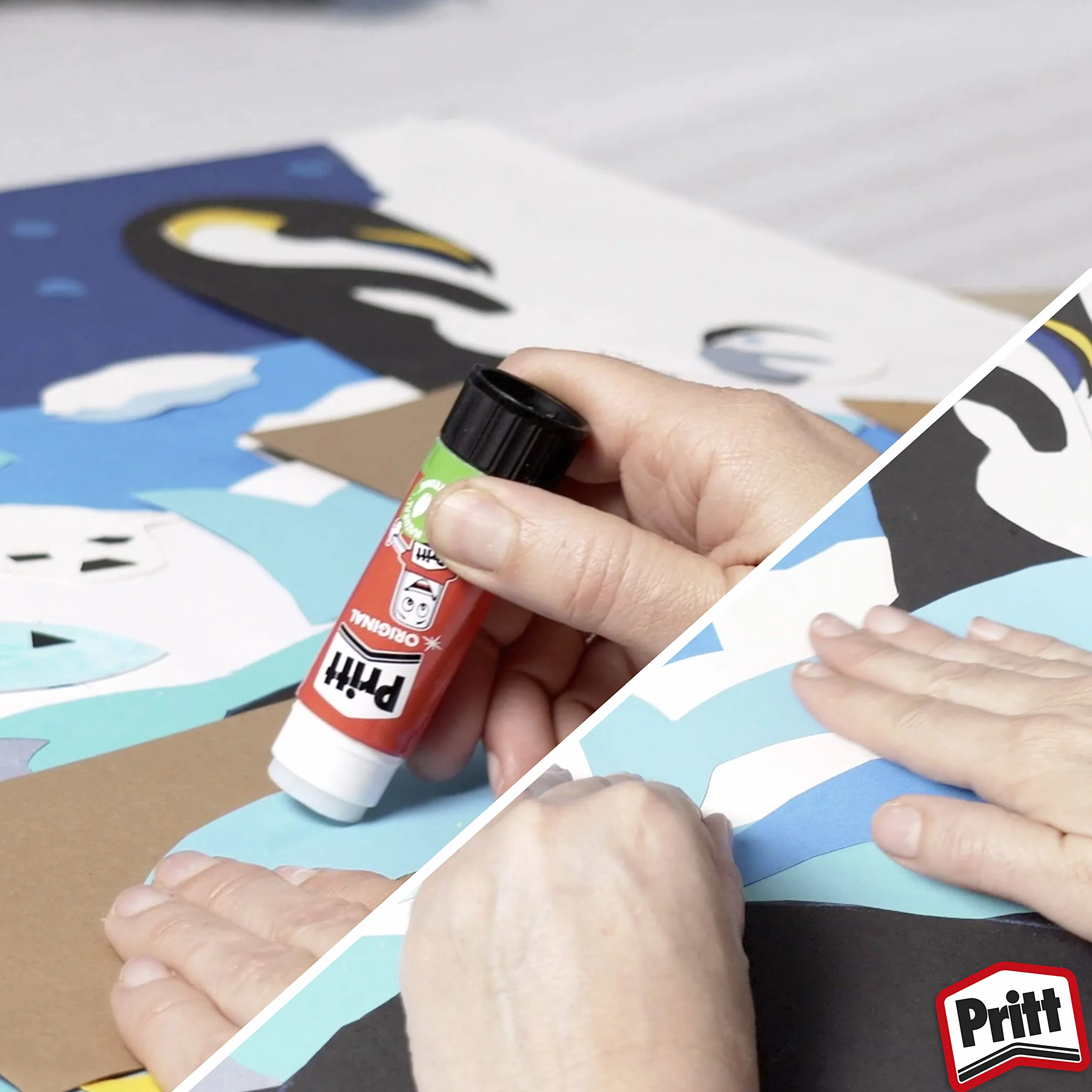 Pritt Colla Stick 2 x 22g per bambini scuola ufficio