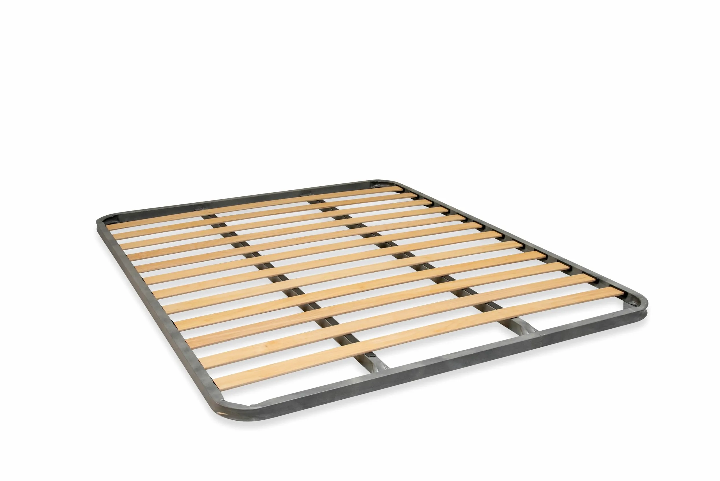 Bed Store SISTEMI RIPOSO Rete Da Appoggio Senza Piedi Doghe Strette Matrimoniale 160X195 Ortopedica Doppio Rinforzo