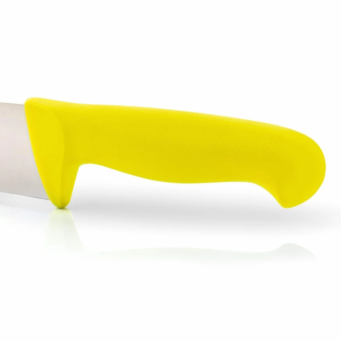 Arcos Serie 2900 - Coltello Scannare Coltello Macellaio Coltello Bistecca - Lama Acciaio Inossidabile Nitrum 300 mm - Manico Polipropilene Colore Giallo