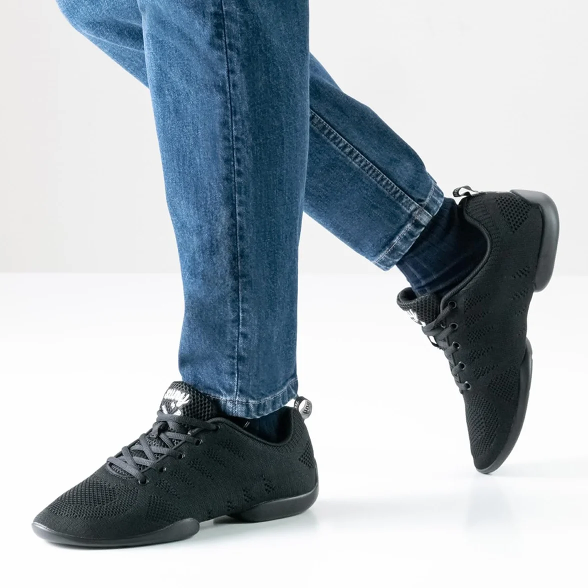 Anna Kern Uomini Dance Sneakers Scarpe da Ballo 4020 Bold Nero
