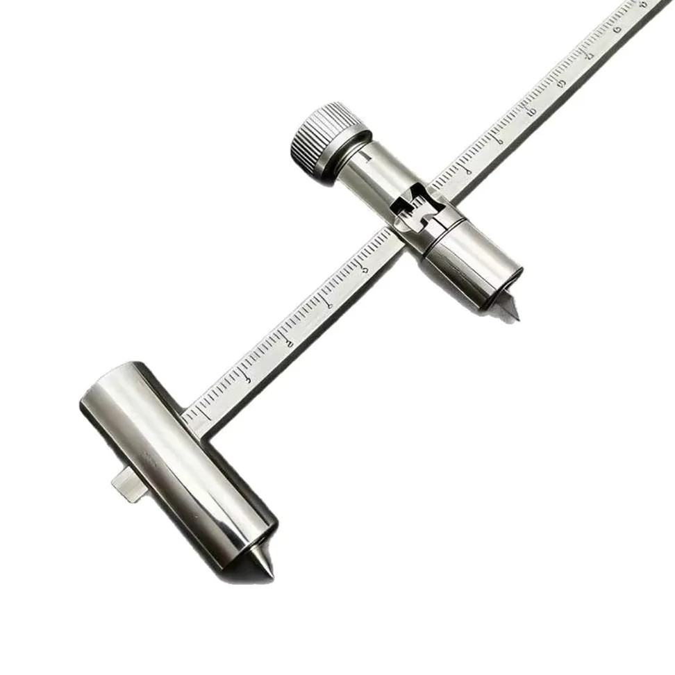 Taglierina A Compasso Manuale, Taglierina Circolare Di Precisione In Acciaio Inox, Lunghezza Asta 30 Cm, Diametro Di Taglio 5-60 Cm, Taglierina Circolare Rotante A Compasso
