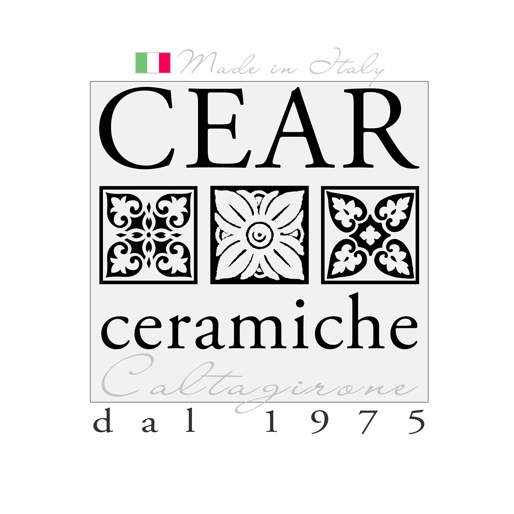 Coppia Teste di moro H cm 25 bianche in ceramica siciliana di Caltagirone fatta a mano