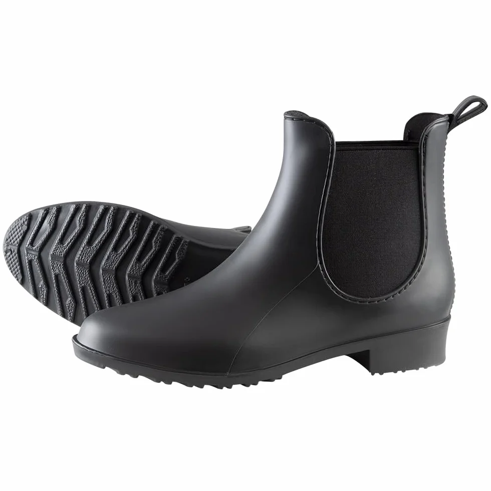 PFIFF Jodhpur riding boot PVC equestrian shoe children adults black 29-42 EU