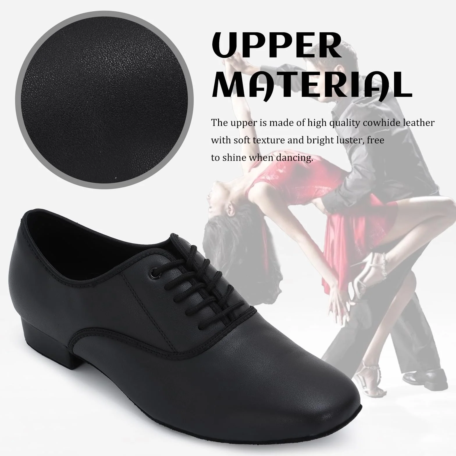 Scarpe da Ballo Latino Uomo Professionali per Salsa Tango Jazz
