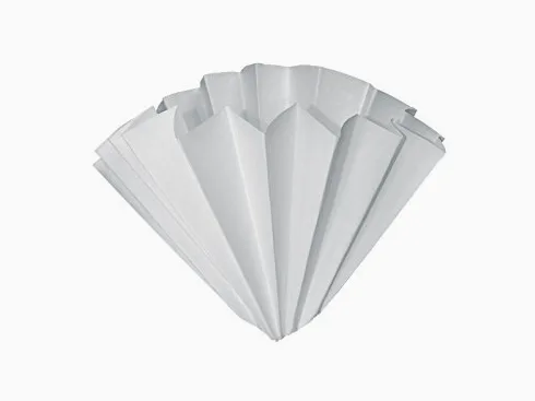 FILTRI Carta PIEGATI DIAM. 20 CM - 100 PZ per ENOLOGIA per Vino ACETO LIQUORI
