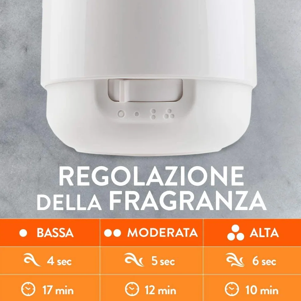 Airwick Ricariche per Diffusore di Oli Essenziali Armonia Istantanea, Confezione da 1 Ricarica per il Diffusore di Oli Essenziali Profumatore per Ambienti alla Fragranza di Mandarino e Arancia Dolce