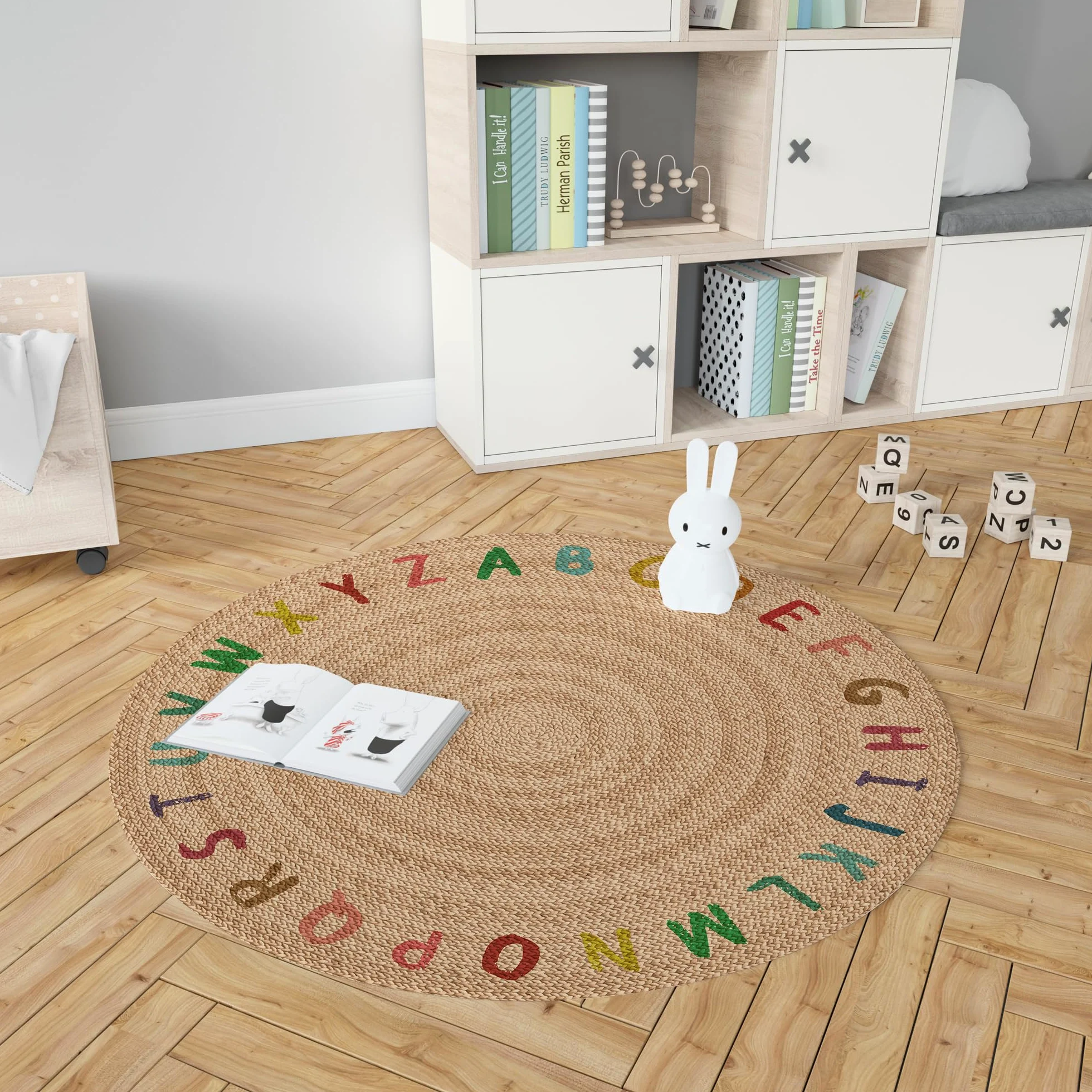 VINILIKO, Tappeto in vinile ABC Colori [Diam] 180 cm