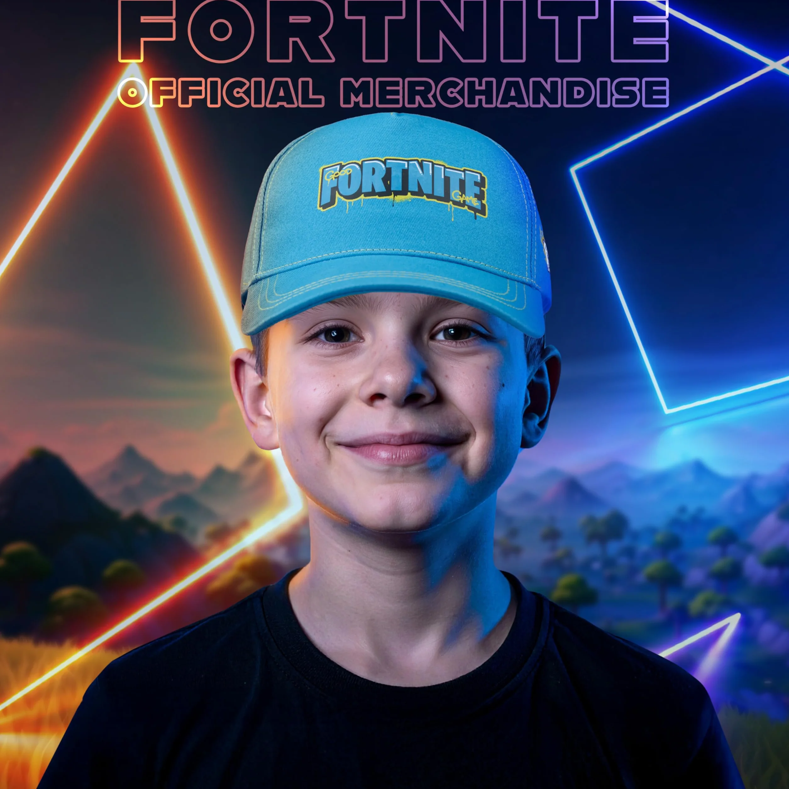 Fortnite Cappello con Visiera Ragazzo Cinturino Regolabile Berretto Cotone Bambino