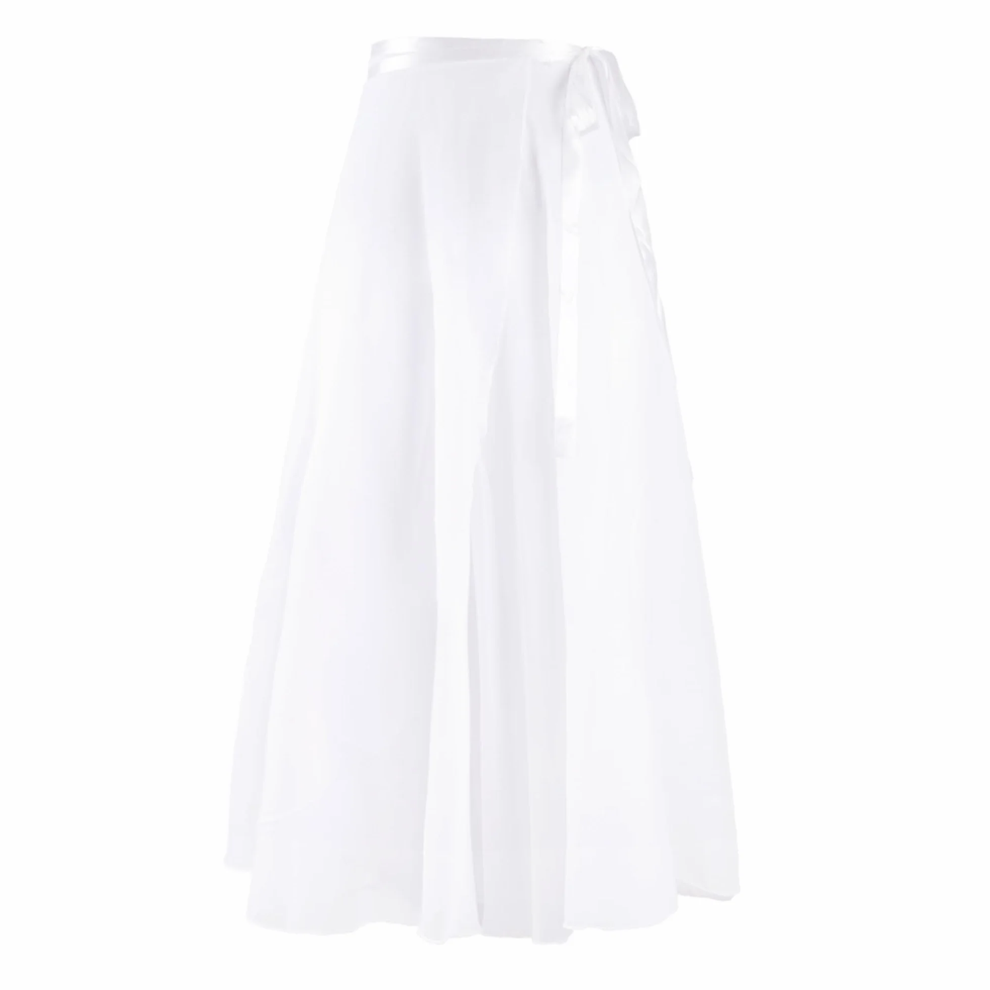 Baisdan Donne Lunghezza Chiffon Gonna Danza Classica Tango Moderno Sala da Ballo Gonna in Tulle