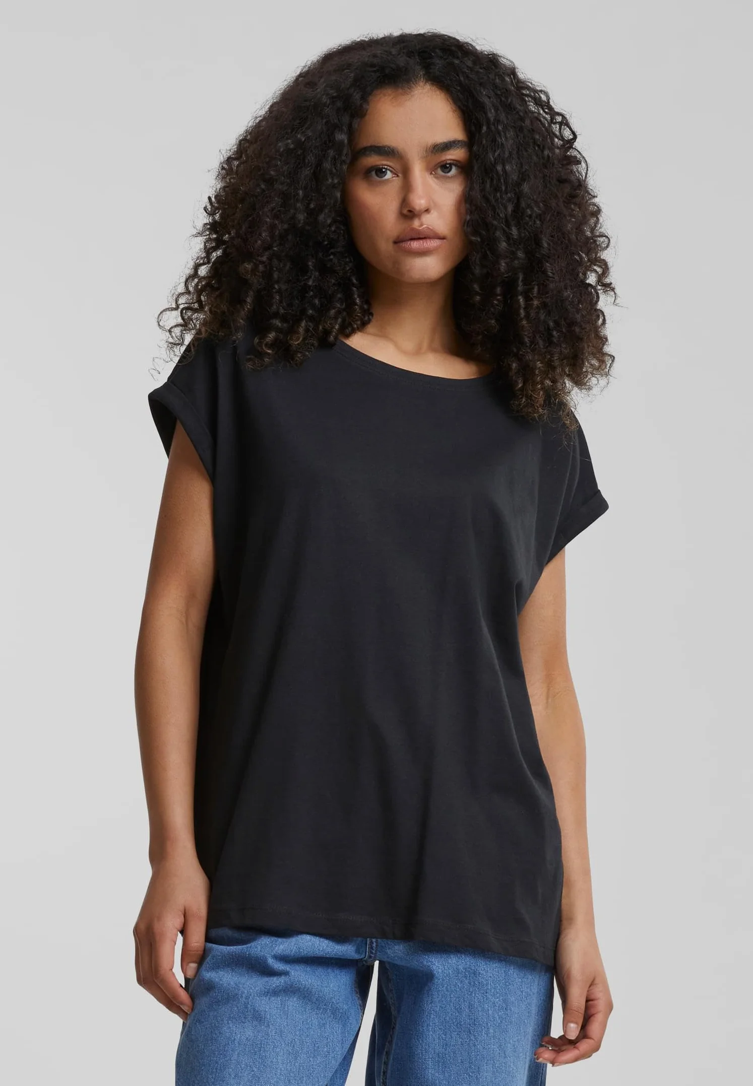 Urban Classics Damen Modal Extended Shoulder Tee