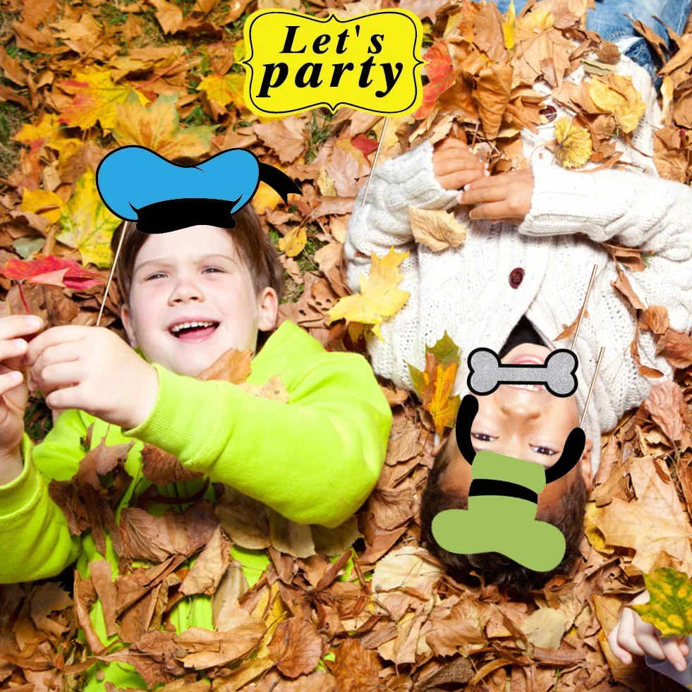 Mouse Photo Booth Props, 25 Pezzi Tema Selfie Props, Forniture Per Feste Di Compleanno Di Topolino, Decorazioni Per Fondali Fotografici