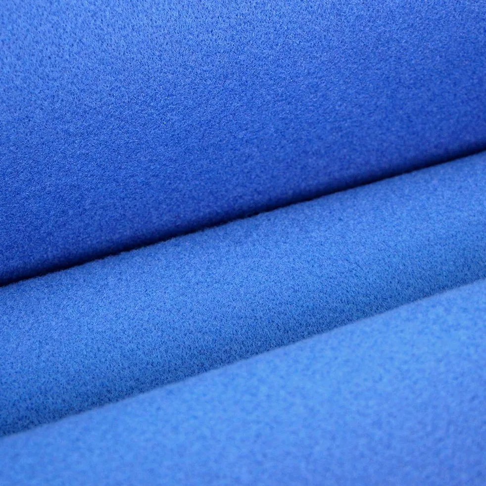 OLIVO.shop | ROTOLO PASSATOIA Blu su misura effetto moquette per matrimoni ed eventi con fondo antiscivolo, tappeto nuziale matrimonio, tappeto allestimenti per feste ROPAS (2x30 mt)