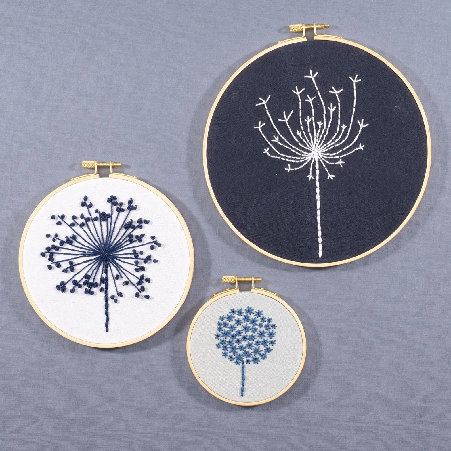 Vaessen Creative Ricamo Artigianato Bambù Ø 20 cm Acchiappasogni Telaio Punto Croce Cerchio Macramè Uncinetto Decorazione
