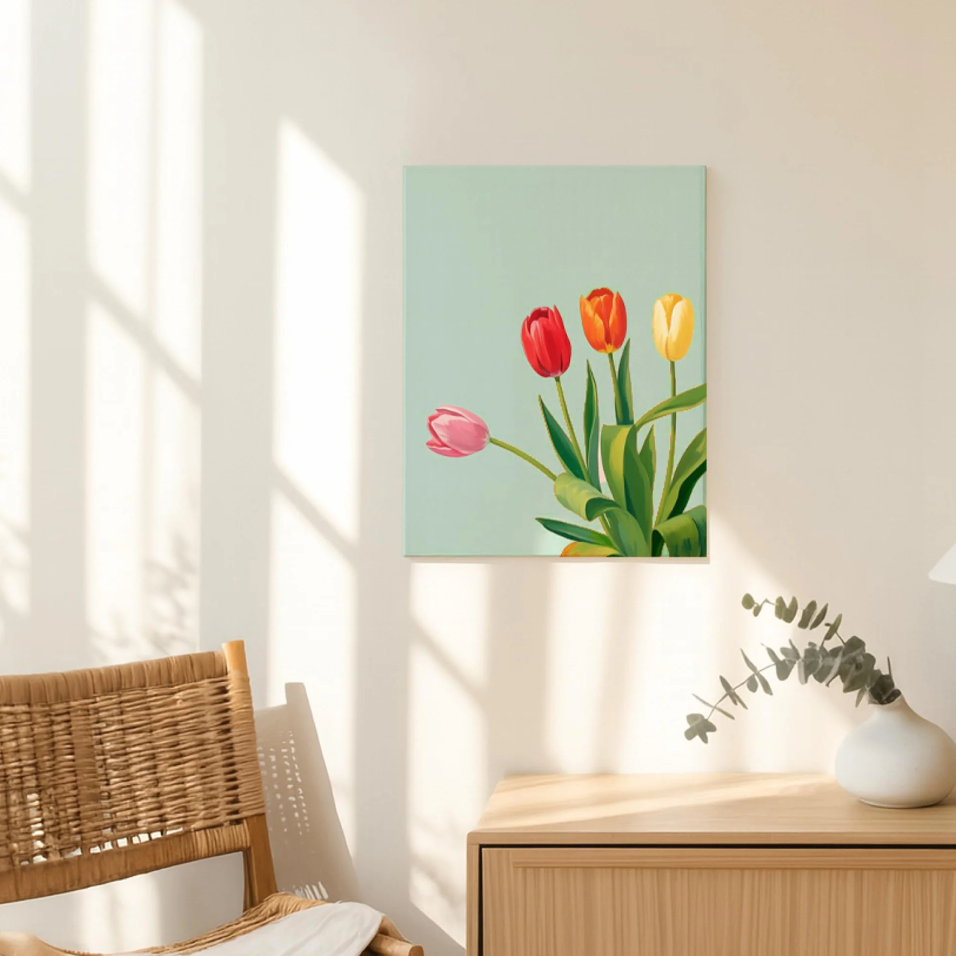 Zenacolor Tela per Dipingere 3 Dimensioni (Set da 30) - 280 g/m² 100% Cotone - Per Pittura Acrilica, a Olio, Tempera, Guazzo, ecc.