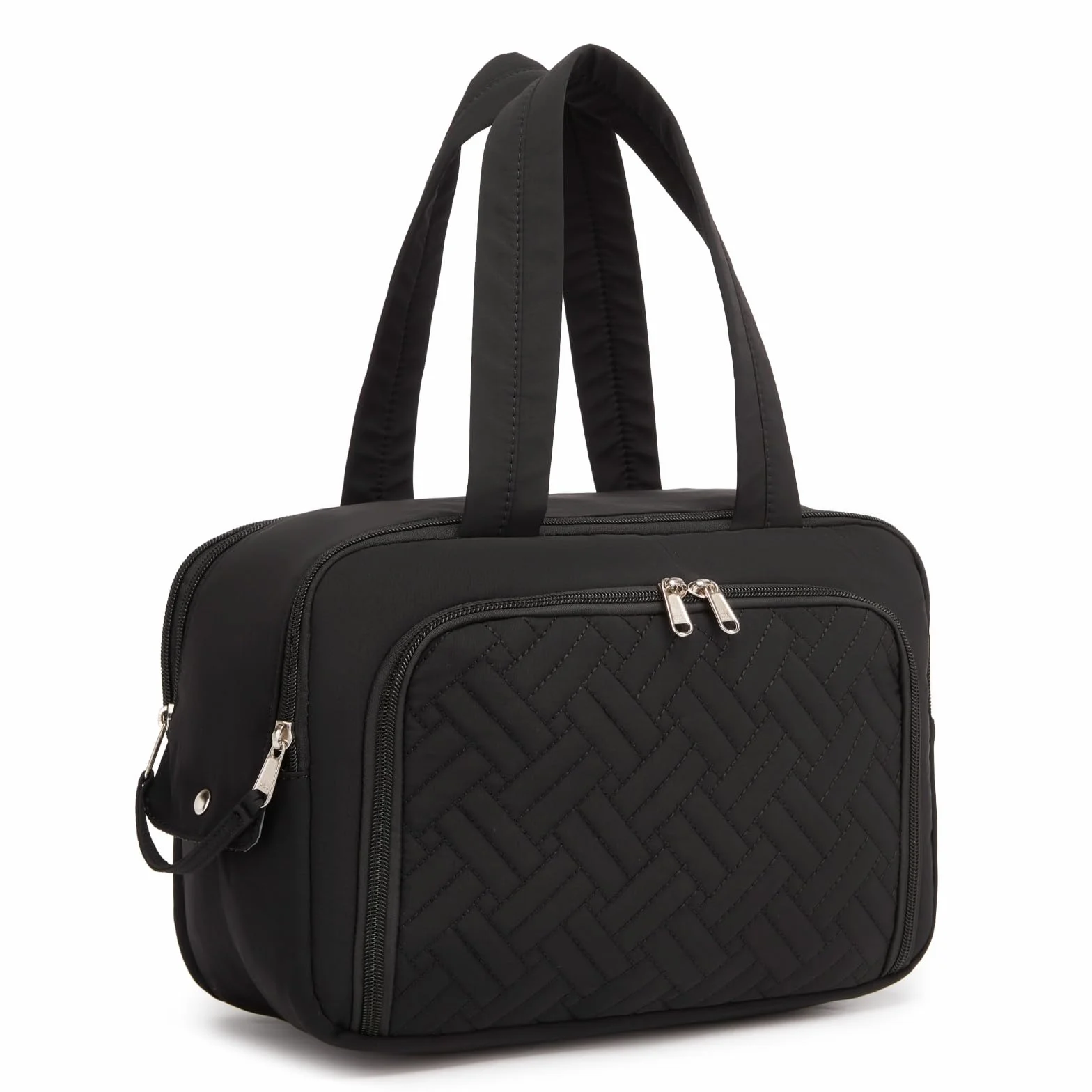Kono Beauty Case Donna, Trousse da Viaggio Grande, Pochette Make-up, Ampia Apertura, Borsa per Trucchi e Accessori, Impermeabile