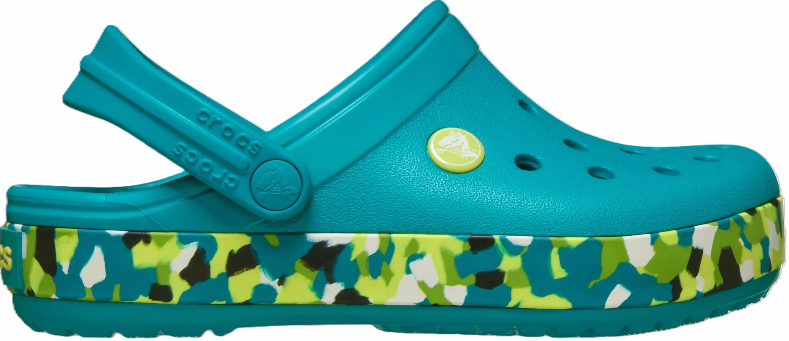 Crocs Crocband Confetti Band Clog K ZoccoliUnisex - Bambini e Ragazzi