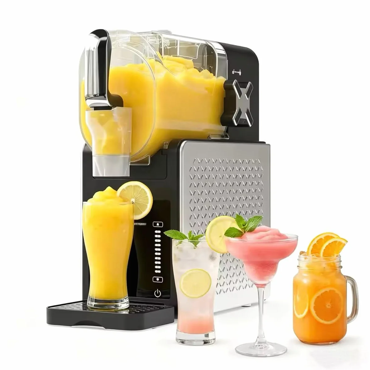 Macchina per Granite 1,9L Macchina per Gelato Soft 5 Programmi QuickChill Display LED AutoPulizia